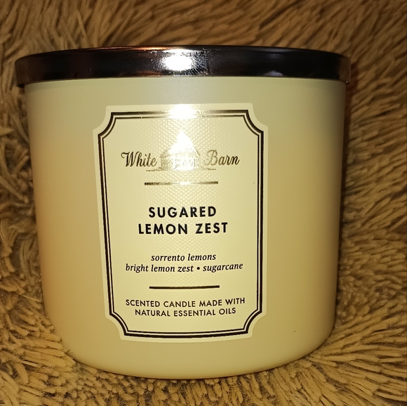 White Barn Other Sugared Lemon Zest 3wick Candle Poshmark